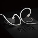 Truthear Pure 1DD + 3BA Hybrid In-Ear Monitor with Detachable Cable (Black)