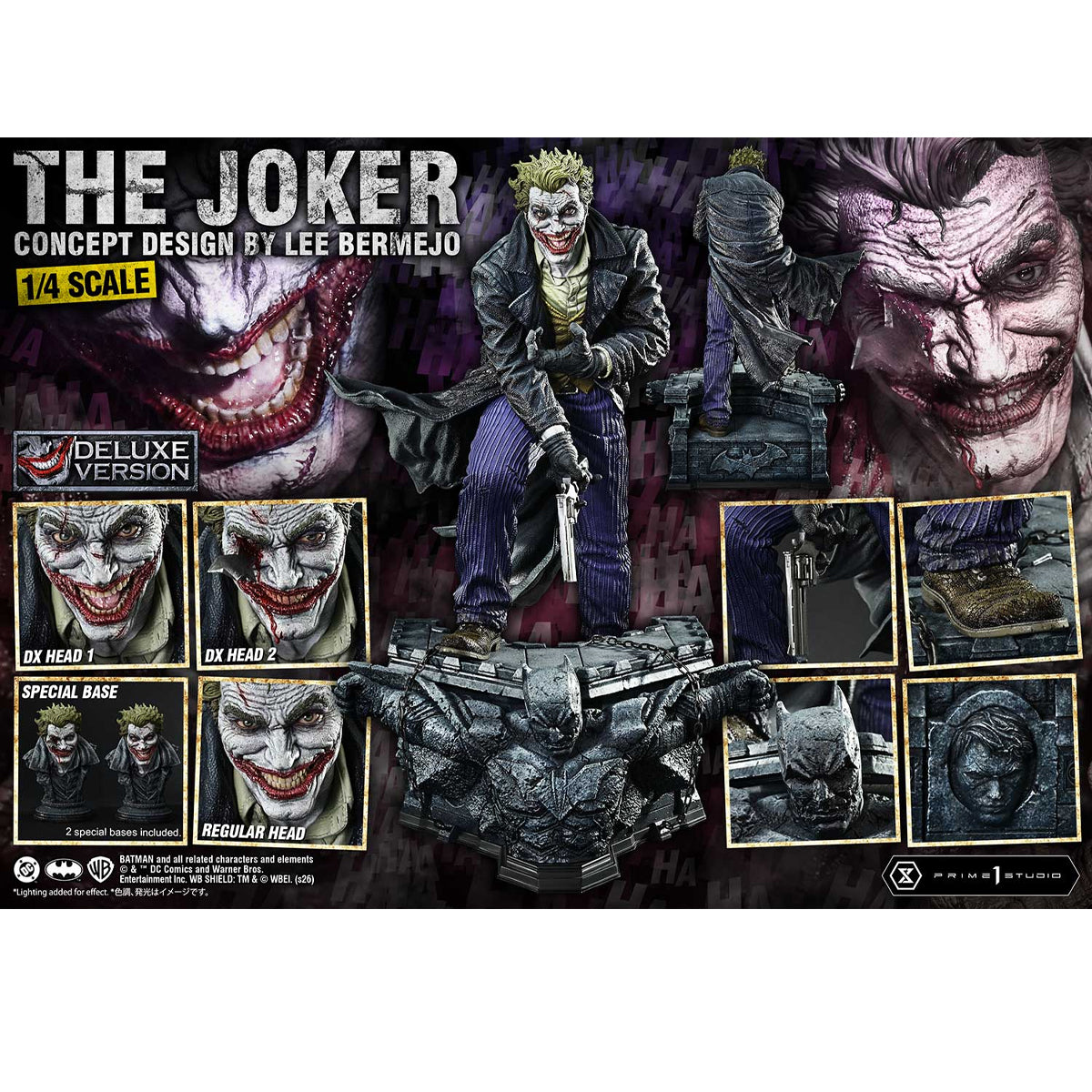 Ultimate Premium Masterline Batman (Comics) The Joker (Concept Design by Lee Bermejo) Deluxe Version