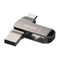 Lexar JumpDrive Dual Drive D400 128GB USB 3.1 Gen 1 Type-C & Type-A 130MB/s Read Flash Drive