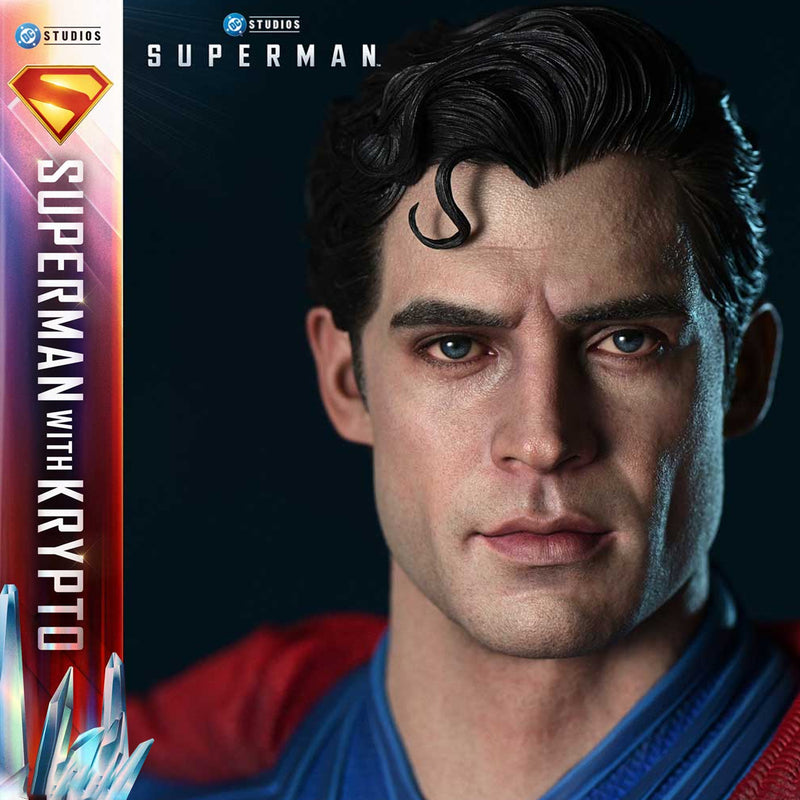 Real Elite Masterline Superman (2025 Film) Superman with Krypto