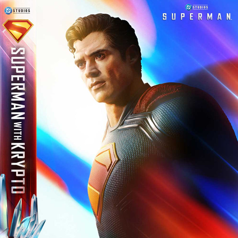 Real Elite Masterline Superman (2025 Film) Superman with Krypto