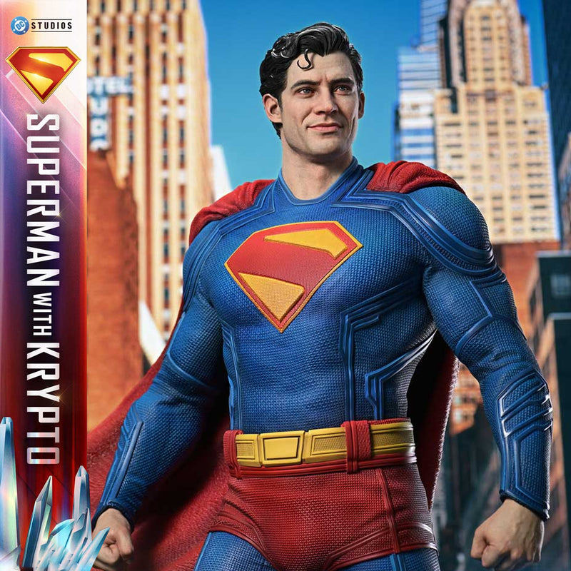 Real Elite Masterline Superman (2025 Film) Superman with Krypto