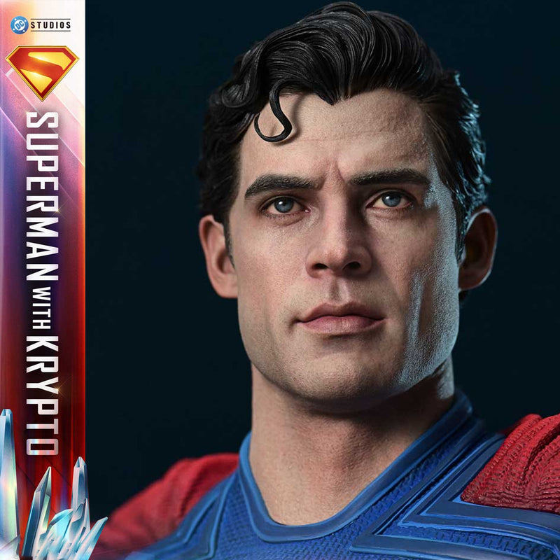 Real Elite Masterline Superman (2025 Film) Superman with Krypto