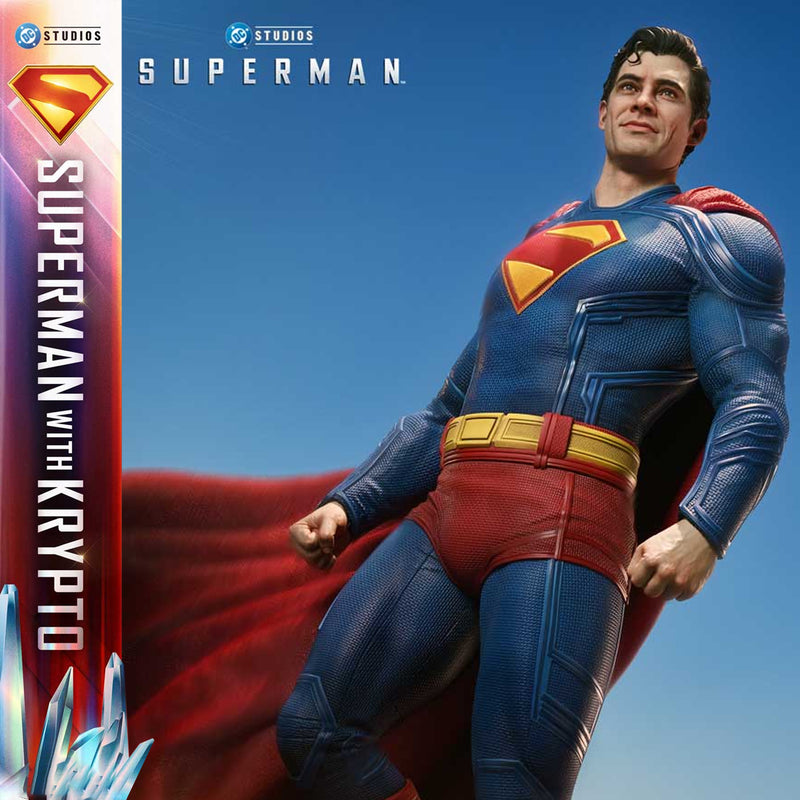 Real Elite Masterline Superman (2025 Film) Superman with Krypto