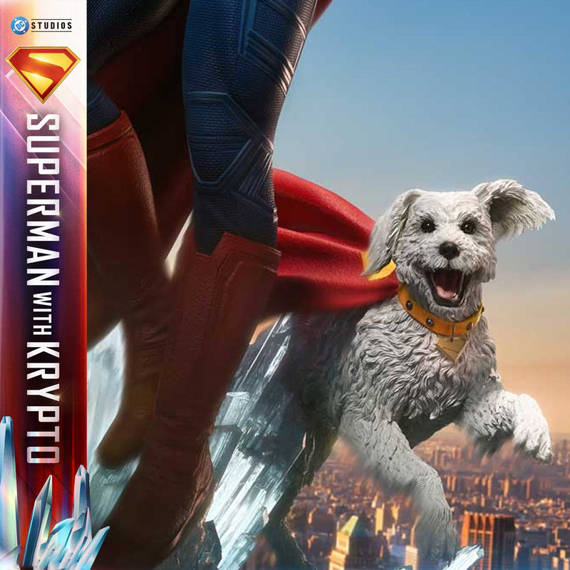 Real Elite Masterline Superman (2025 Film) Superman with Krypto