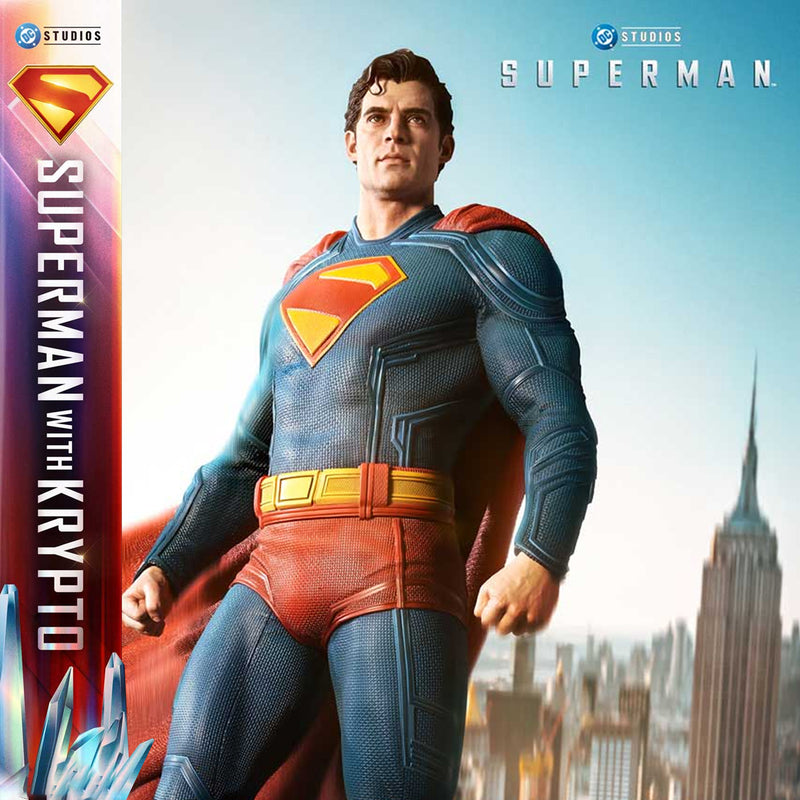 Real Elite Masterline Superman (2025 Film) Superman with Krypto