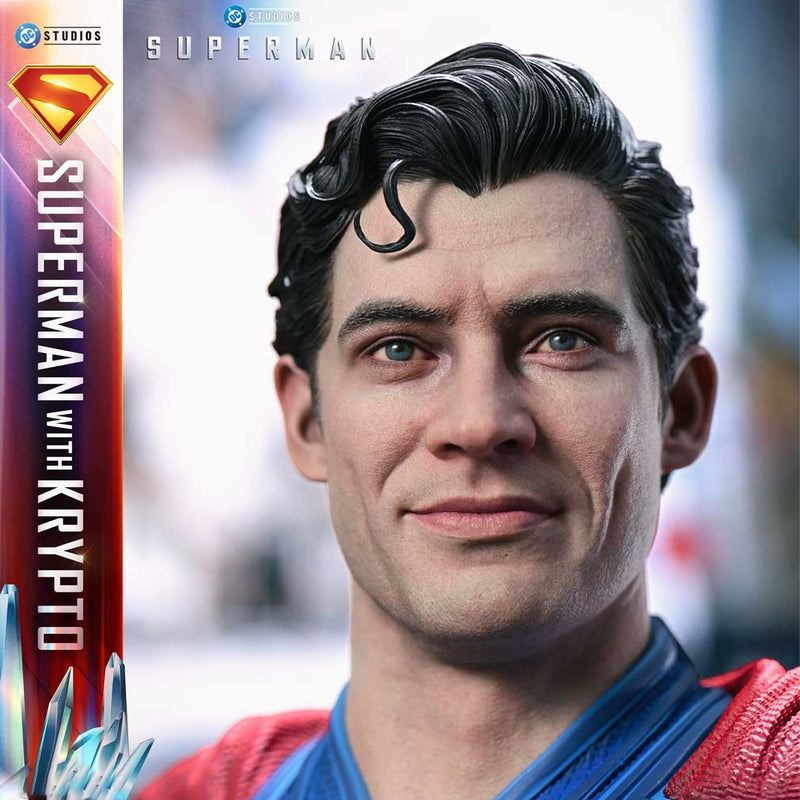 Real Elite Masterline Superman (2025 Film) Superman with Krypto