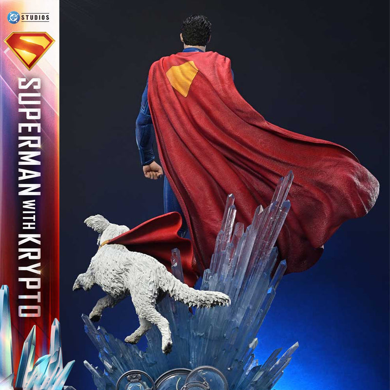 Real Elite Masterline Superman (2025 Film) Superman with Krypto