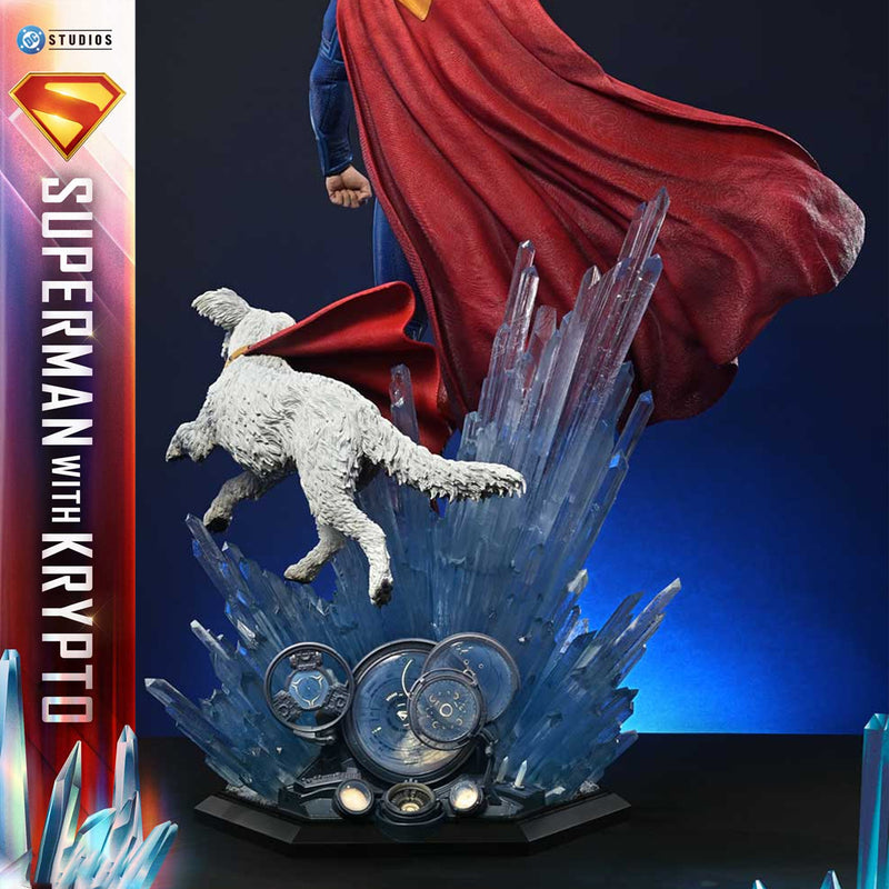 Real Elite Masterline Superman (2025 Film) Superman with Krypto