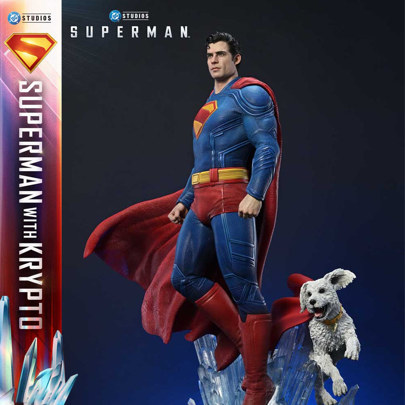 Real Elite Masterline Superman (2025 Film) Superman with Krypto