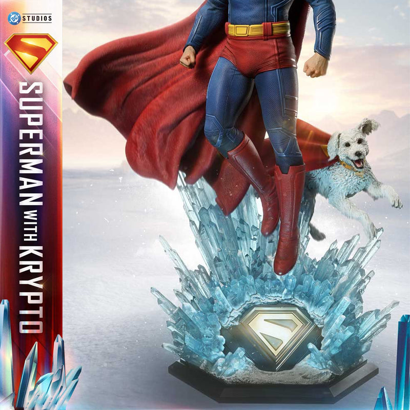 Real Elite Masterline Superman (2025 Film) Superman with Krypto