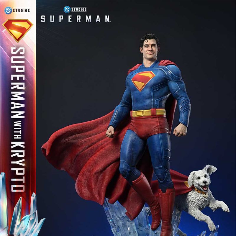 Real Elite Masterline Superman (2025 Film) Superman with Krypto