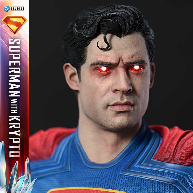 Real Elite Masterline Superman (2025 Film) Superman with Krypto
