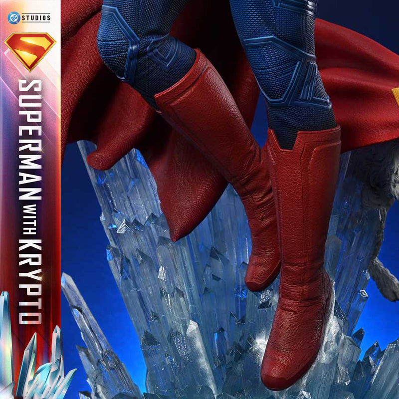 Real Elite Masterline Superman (2025 Film) Superman with Krypto