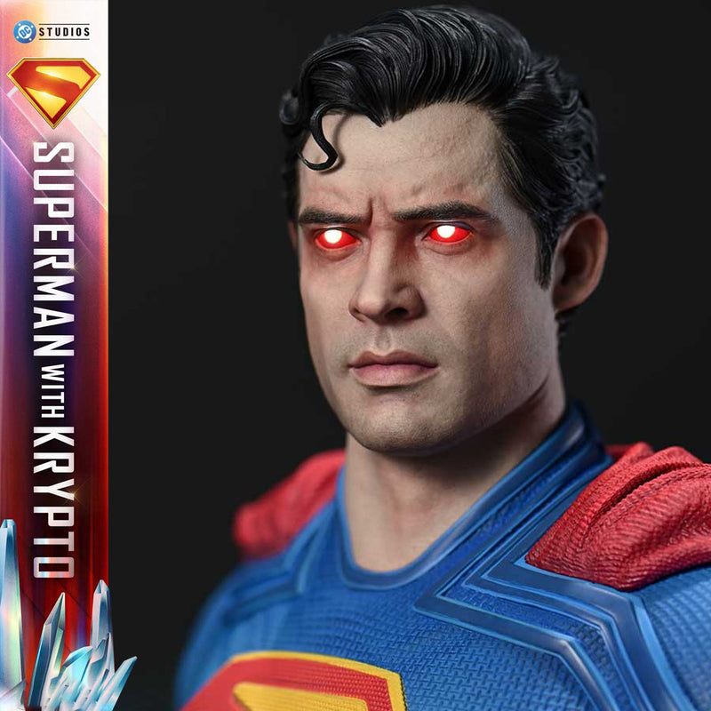 Real Elite Masterline Superman (2025 Film) Superman with Krypto
