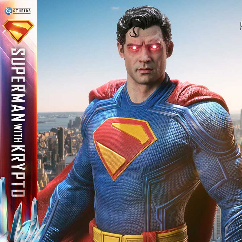 Real Elite Masterline Superman (2025 Film) Superman with Krypto