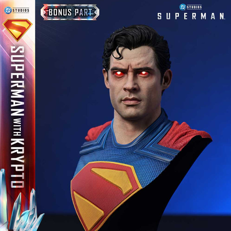 Real Elite Masterline Superman (2025 Film) Superman with Krypto