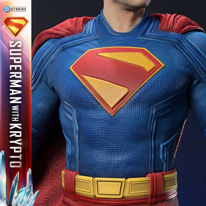 Real Elite Masterline Superman (2025 Film) Superman with Krypto