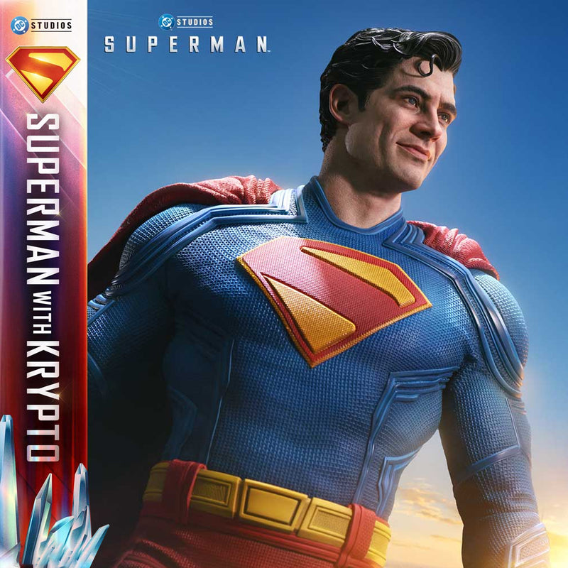 Real Elite Masterline Superman (2025 Film) Superman with Krypto