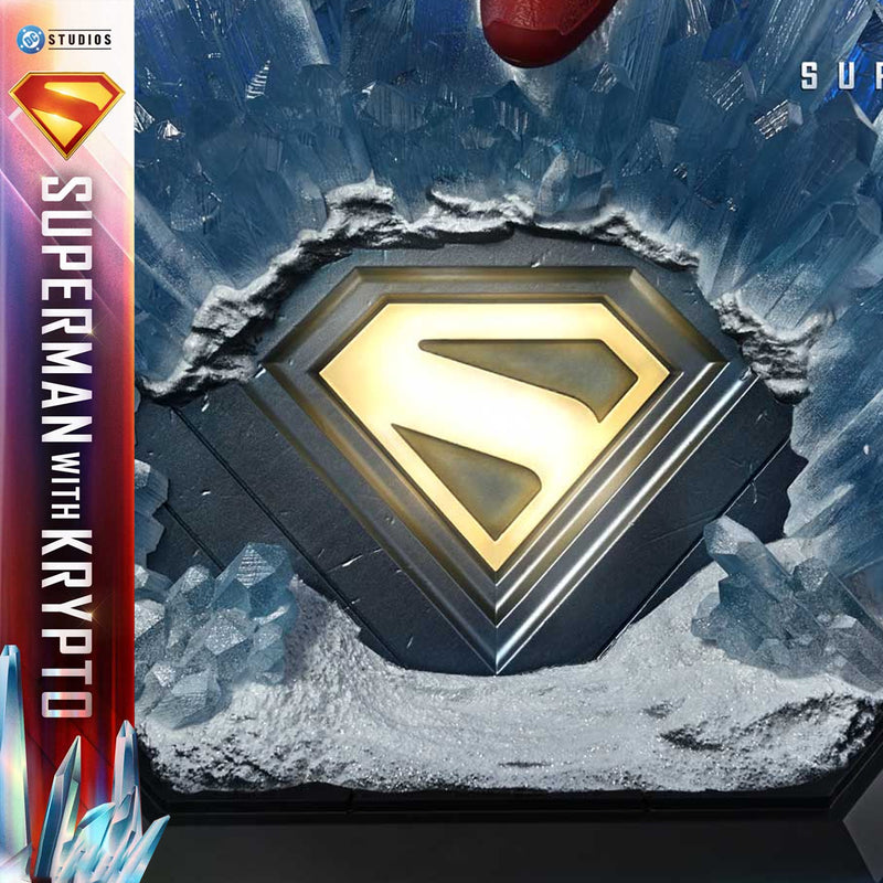 Real Elite Masterline Superman (2025 Film) Superman with Krypto