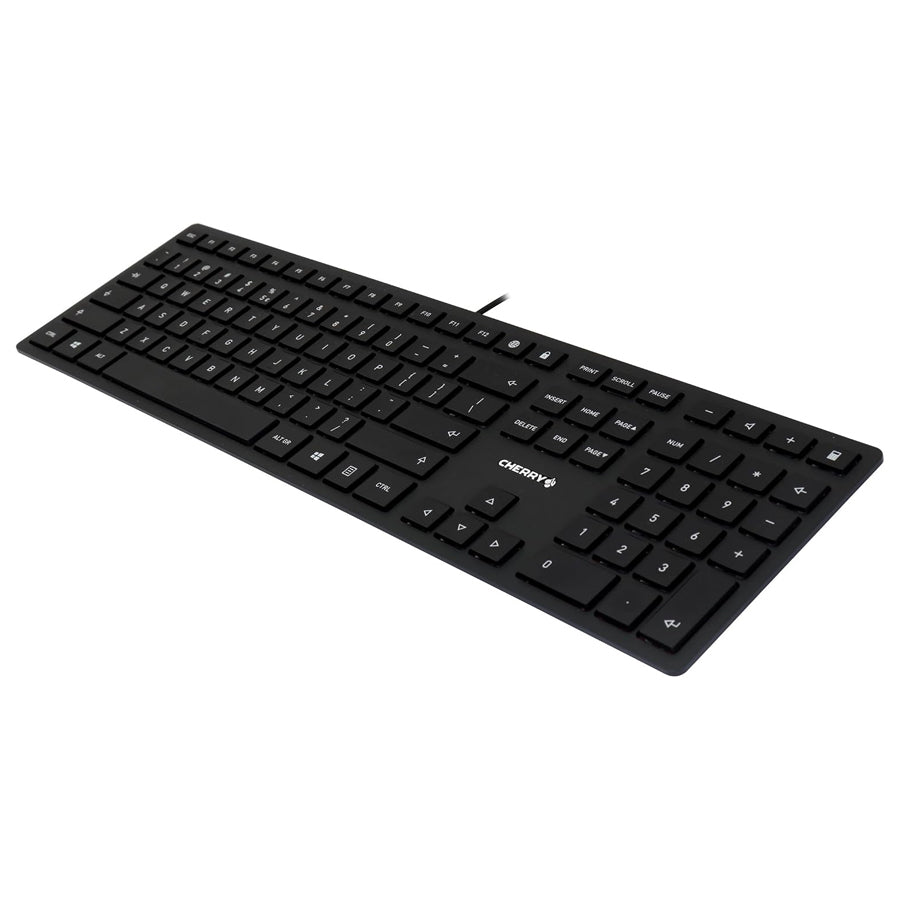 Cherry KC 6000 Slim Corded Keyboard (Black) (JK-1600EU-2)