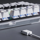 Pulsar PCMK 2 HE TKL ANSI Hall Effect Magnetic Gaming Keyboard (White) (PCMK2HE801W)