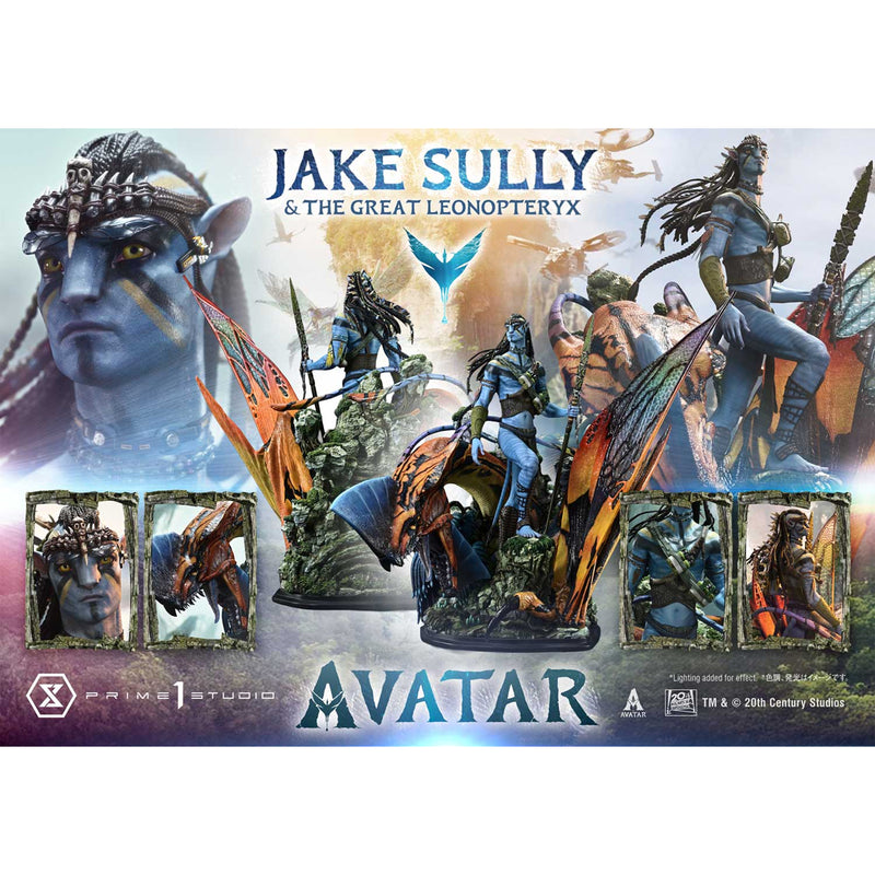 Real Elite Masterline Avatar (Film) Jake Sully & The Great Leonopteryx Avatar Legacy Collection