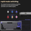 NuPhy Air75 HE Low-Profile Magnetic Jade Switch 84-Key Wired Gaming Keyboard (Space Silver)