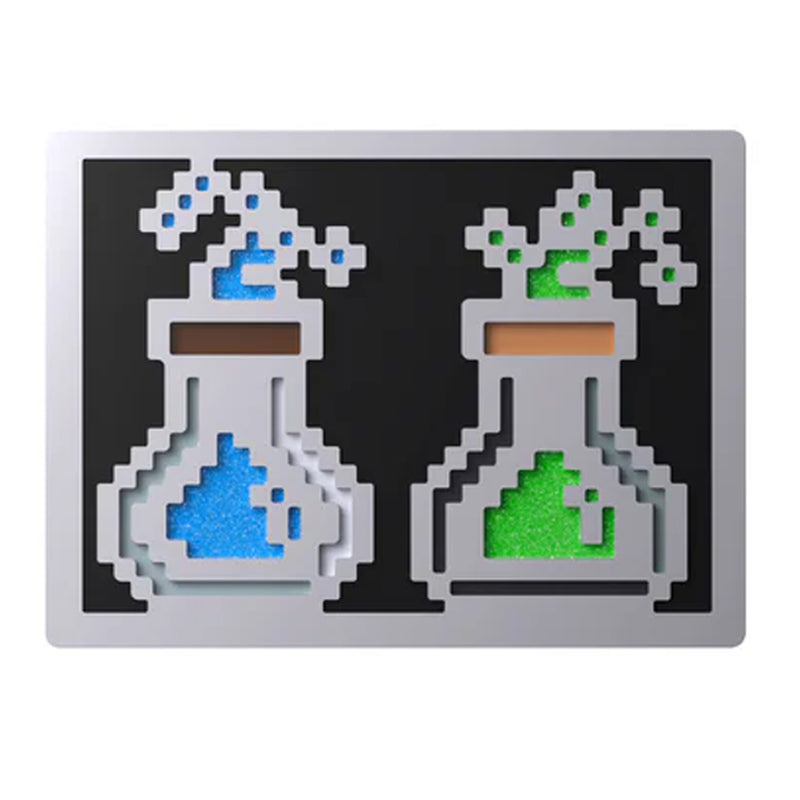 HyperX Badge Pack Gaming Keyboard Swappable Magnetic Badges (8-Bit) 