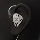 ooopusX Op.24 2DD + 4BA In-Ear Monitor without Mic (3.5mm) (Silver)