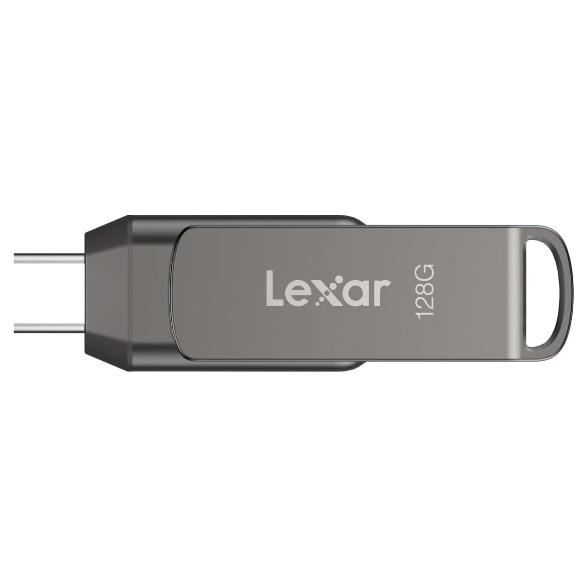 Lexar JumpDrive Dual Drive D400 128GB USB 3.1 Gen 1 Type-C & Type-A 130MB/s Read Flash Drive