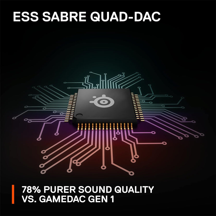 SteelSeries GameDAC Gen2 Hi-Res Certified DAC

