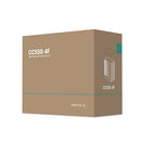 DeepCool CC550 4F Tempered Glass High-Airflow Mid-Tower ATX PC Case (Black) (R-CC550BKANA4-G)