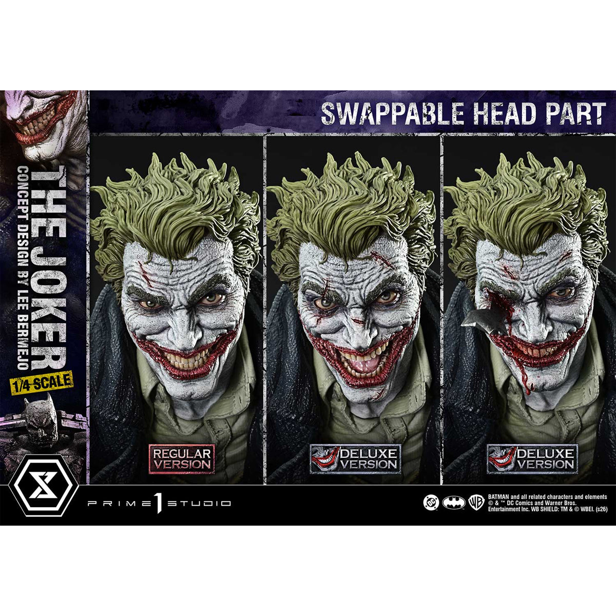 Ultimate Premium Masterline Batman (Comics) The Joker (Concept Design by Lee Bermejo) Deluxe Version