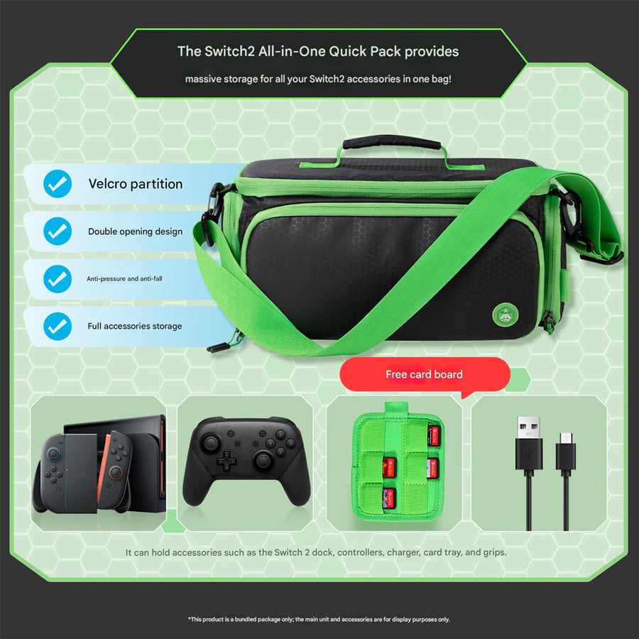IINE Carrying Storage Bag for Nintendo Switch 2 (Jormungandr) (L1229)