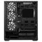 MSI MAG Pano 110R PZ Micro-ATX Mid Tower Tempered Glass Gaming Case (Black, White)