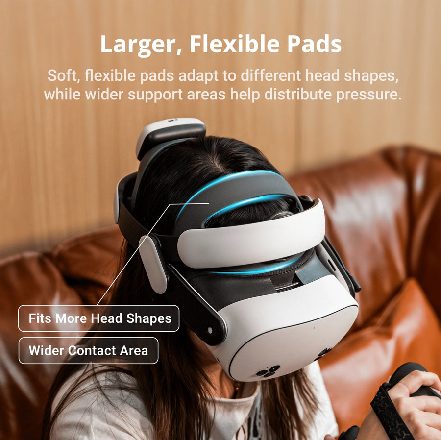 BoboVR M3 Pro+ Battery Strap Compatible w/ Meta Quest 3/3S