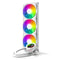 ID-Cooling SL360 XE LCD AIO Liquid CPU Cooler (Black, White)