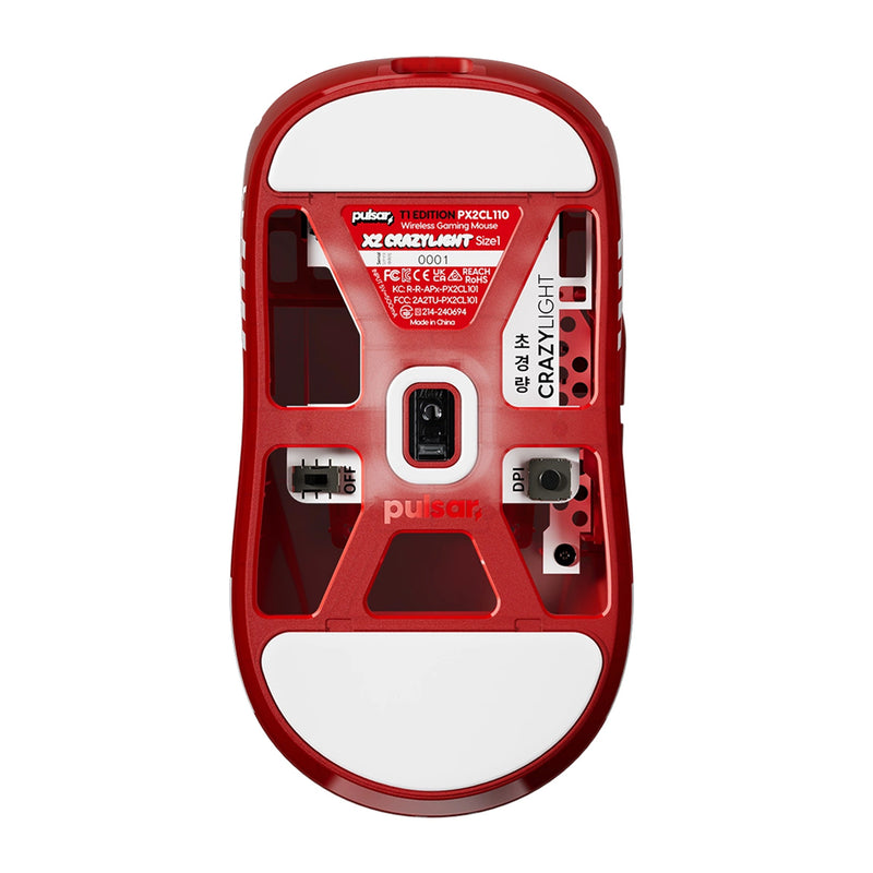 Pulsar X2 Crazylight T1 Edition 8K Polling Rate eSports Gaming Mouse