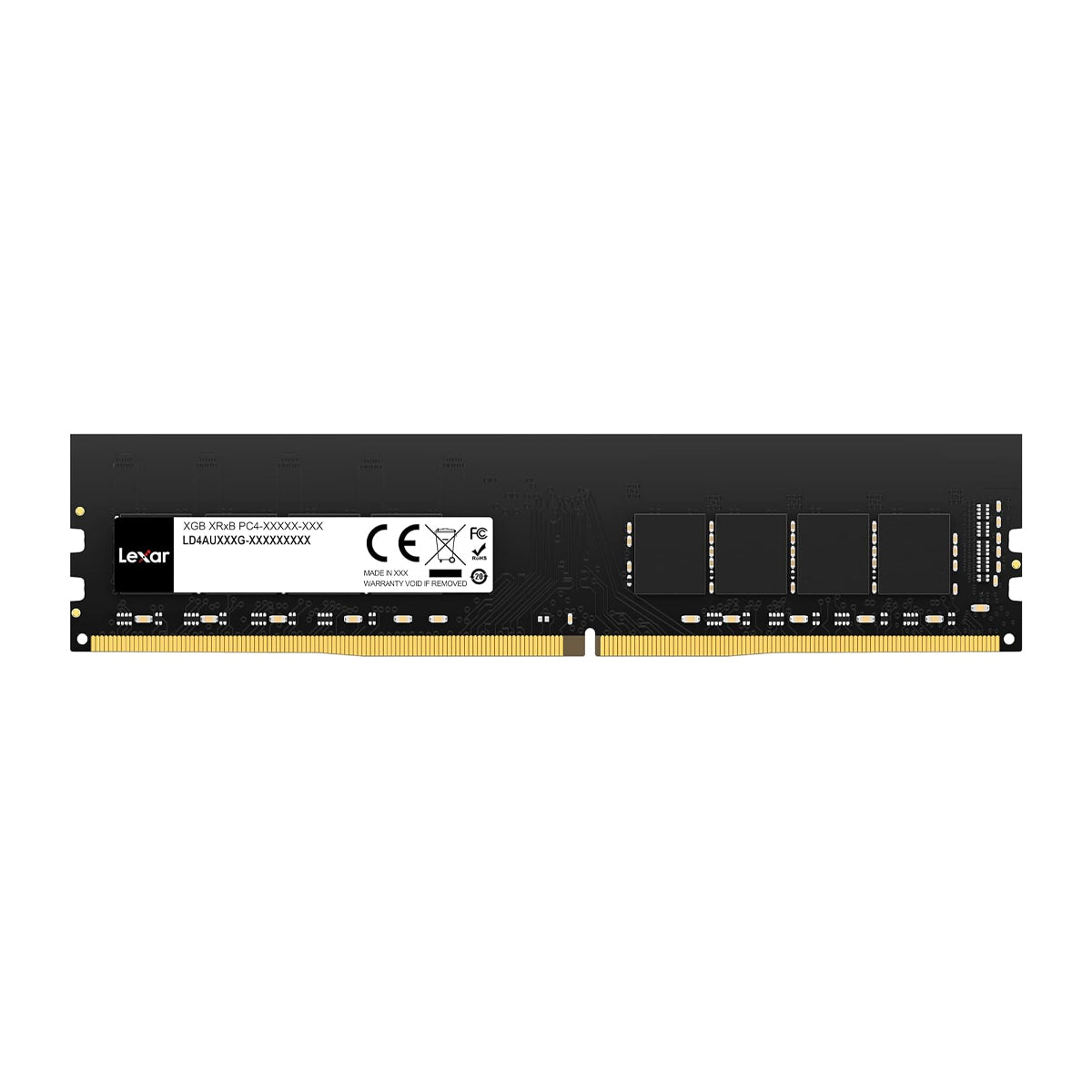 Lexar 8GB DDR4 3200MHZ CL22 U-DIMM Desktop Memory (LD4U08G32C22ST-BGS)