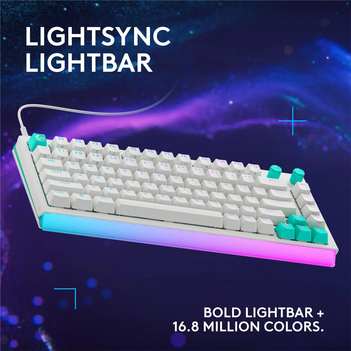 Logitech G512 X 75 Dual Swap TMR Analog/Mechanical 8k Gaming Keyboard