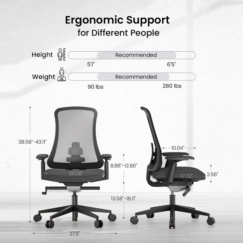 ProtoArc Flexer Pro Mesh Ergonomic Office Chair