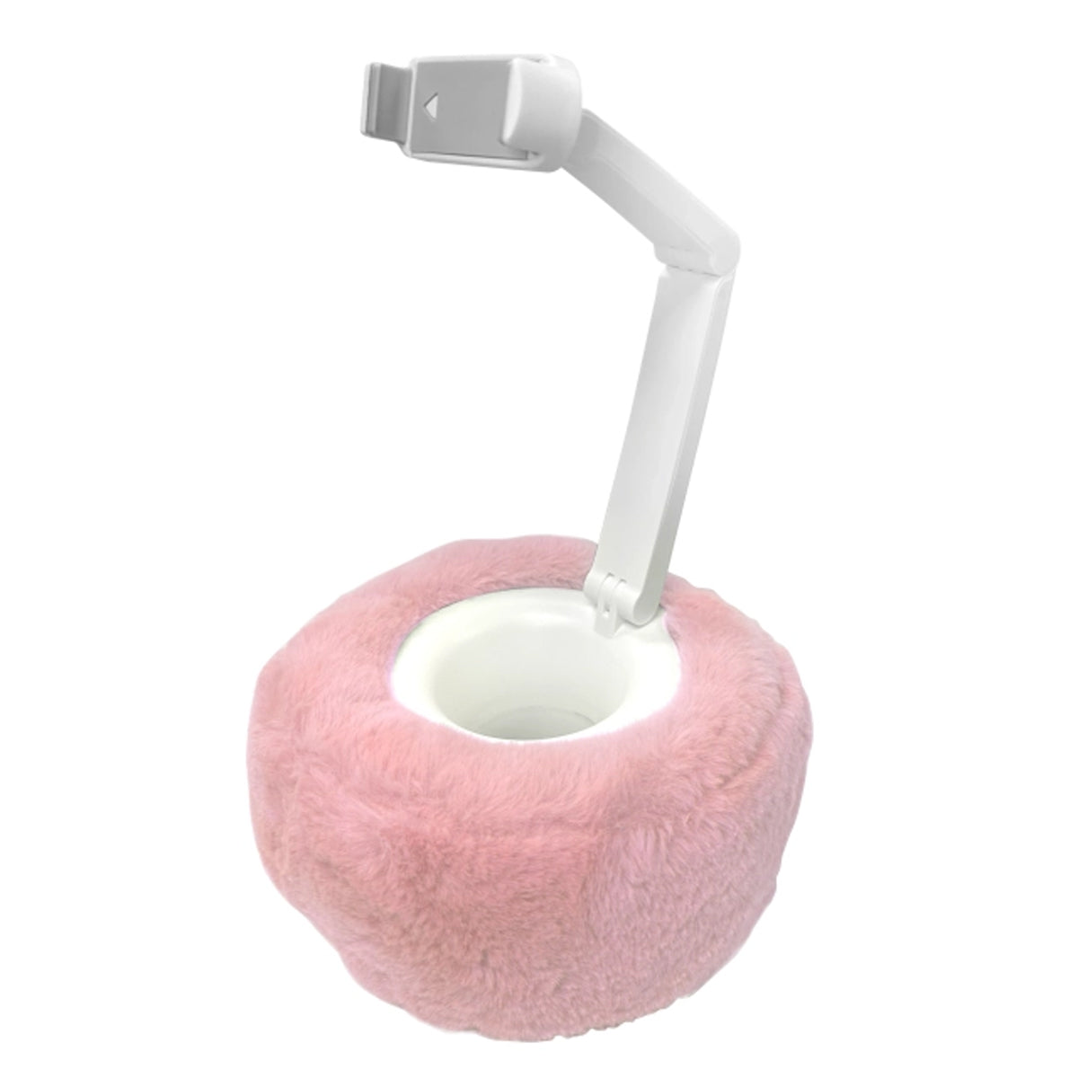 Ledetech LD-BZ02 Plush Pillow Double-Section Clip for Phone Holder (Pink)