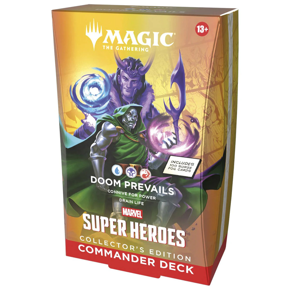 Magic The Gathering Marvel Super Heroes Commander Deck Collector's Edition