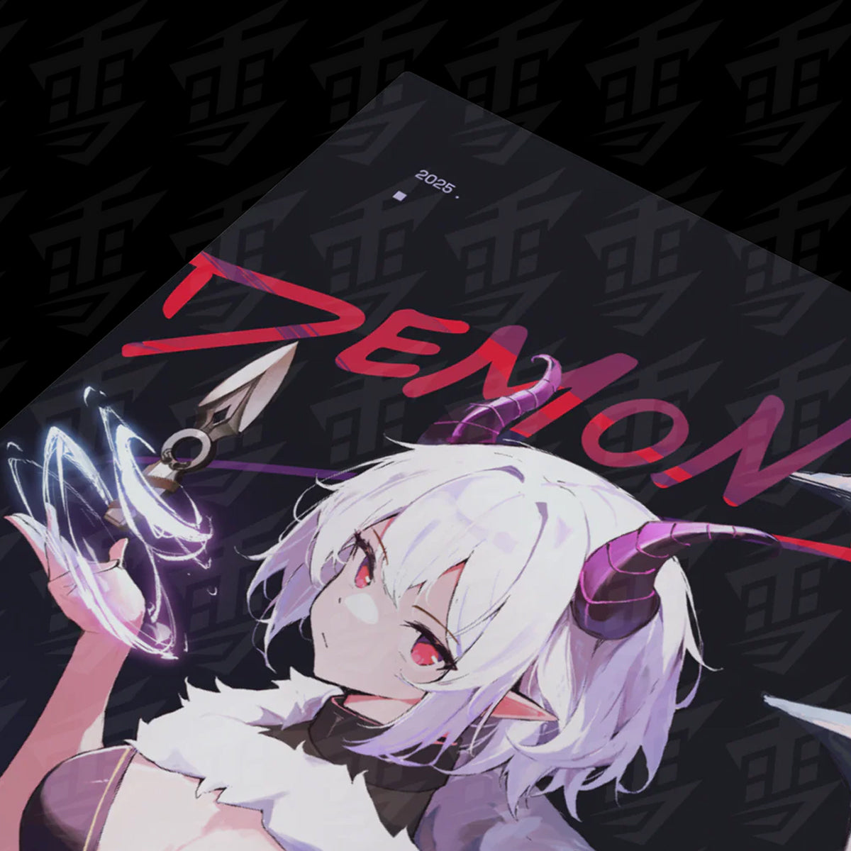 Yuki Aim x Demon1 Glass Mousepad (490x420x2.8mm)