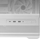 MSI MAG Pano 110R PZ Micro-ATX Mid Tower Tempered Glass Gaming Case (Black, White)