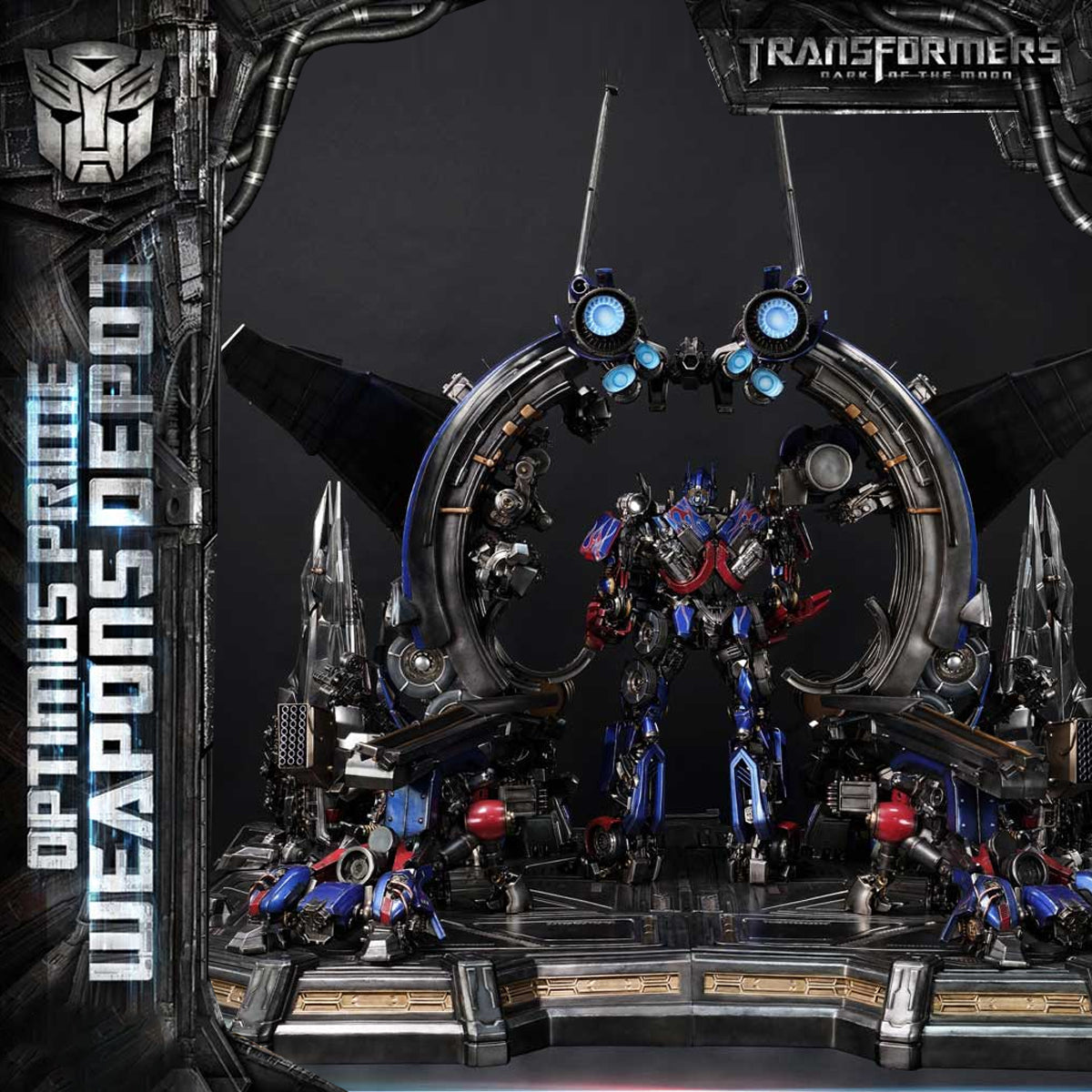 Museum Masterline Transformers: Dark of the Moon (Film) Optimus Prime Weapons Depot 
