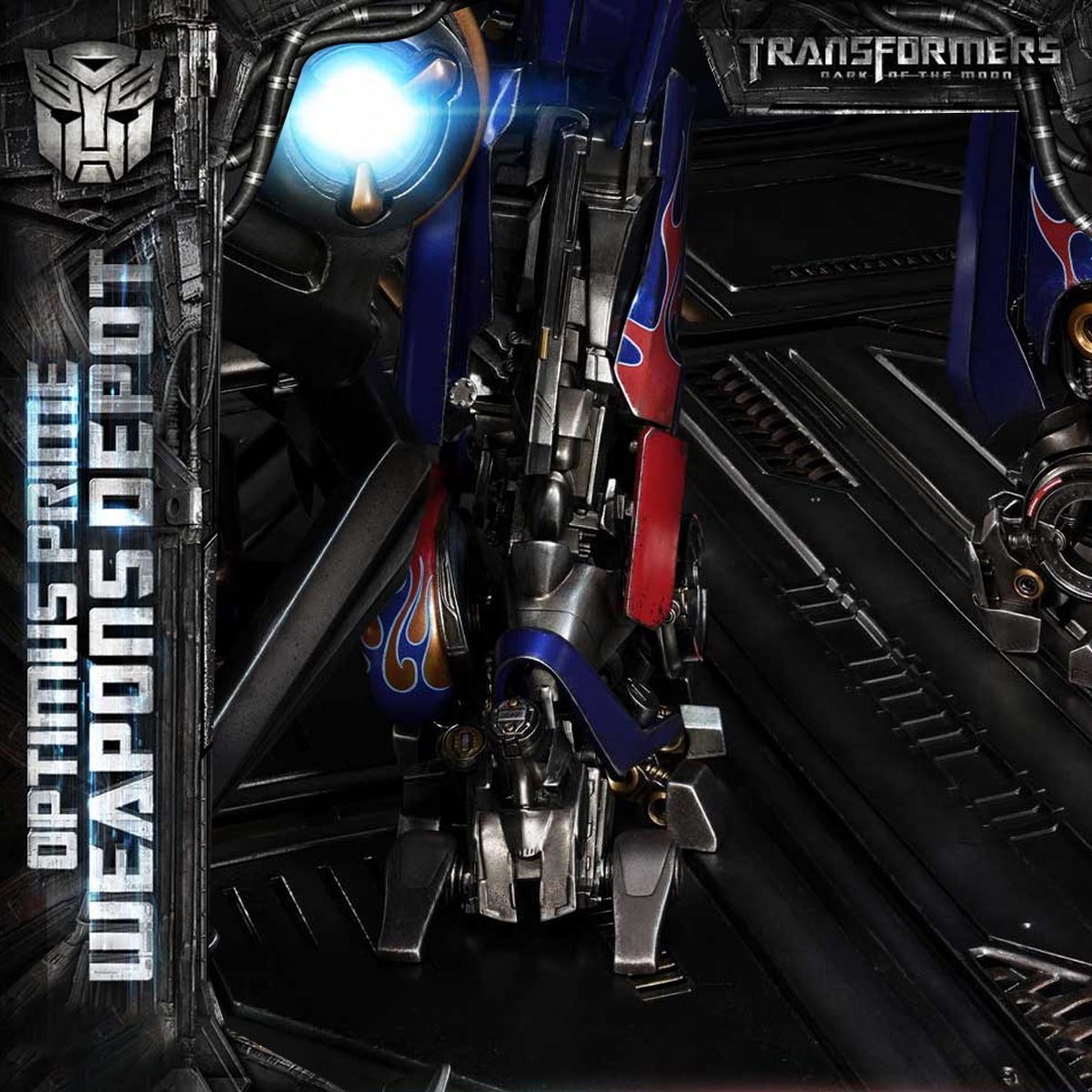 Museum Masterline Transformers: Dark of the Moon (Film) Optimus Prime Weapons Depot 
