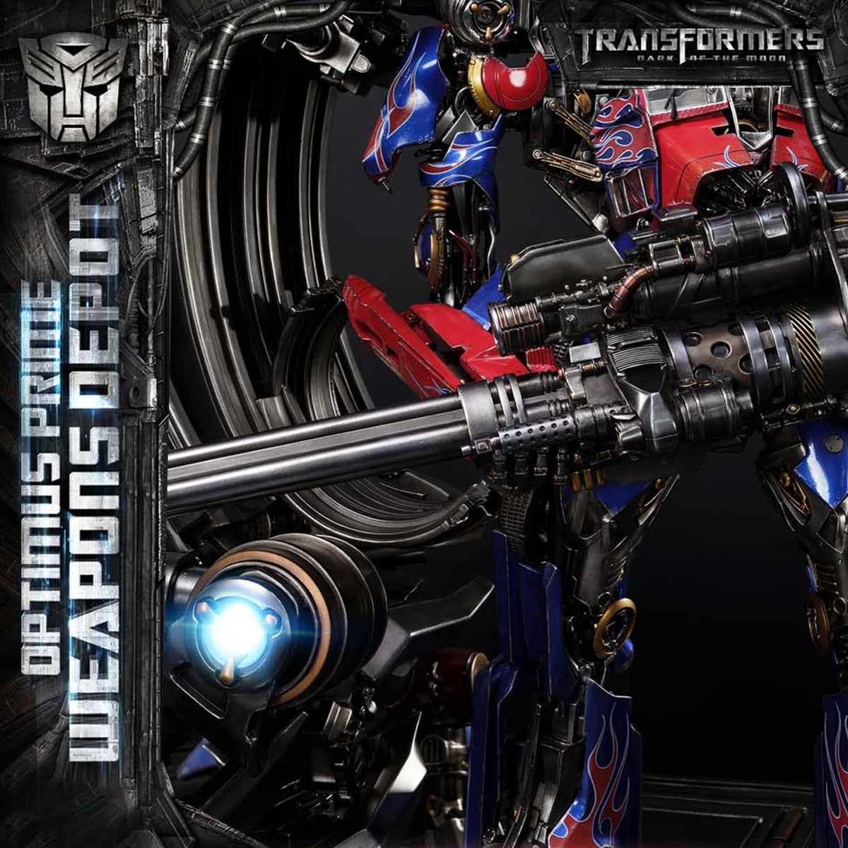 Museum Masterline Transformers: Dark of the Moon (Film) Optimus Prime Weapons Depot 