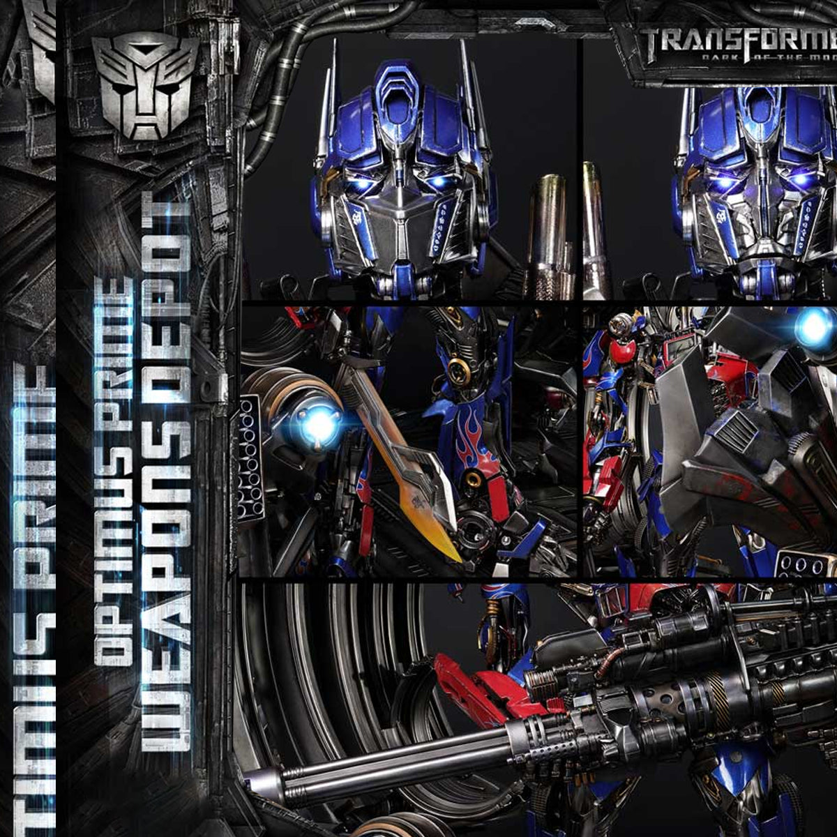 Museum Masterline Transformers: Dark of the Moon (Film) Optimus Prime Weapons Depot 